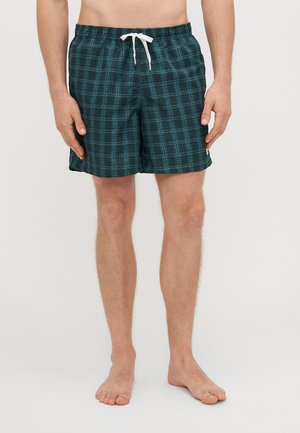 DELTA TARTAN - Calções de banho - navy