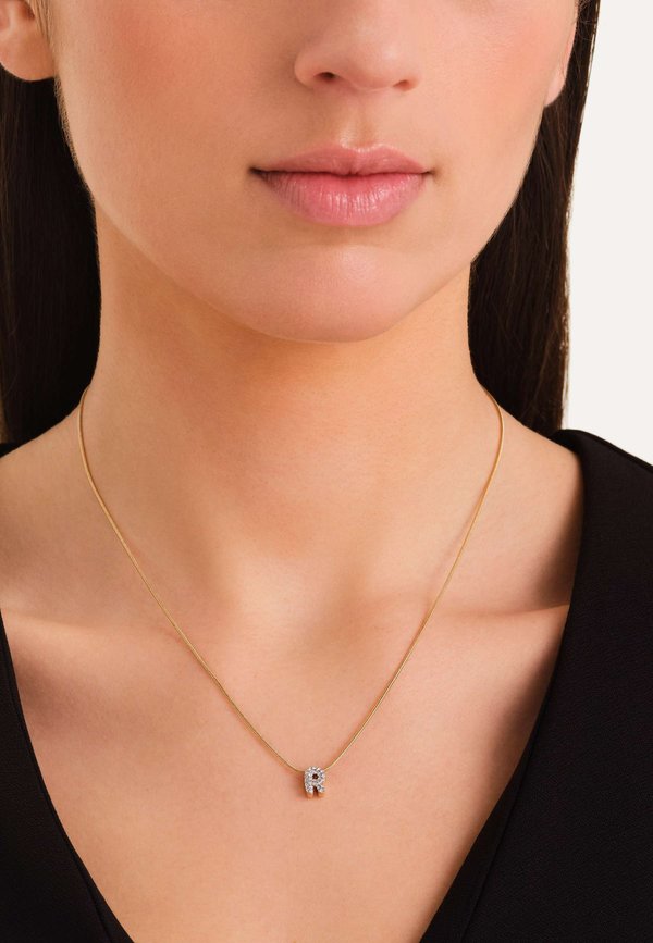 CRYSTAL LETTER R - Halskette