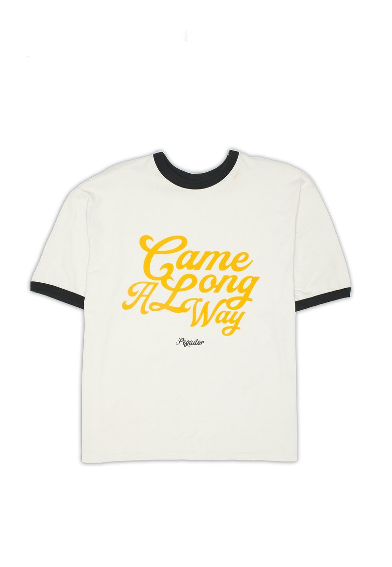 Pegador T-shirt print crème