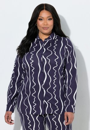Ulla Popken, Skjortebluser - dark plum