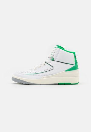 AIR 2 RETRO UNISEX - Baskets basses - white/lucky green/sail/light steel grey