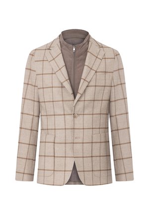 Blazere - taupe checkered