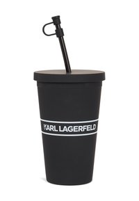 KARL LAGERFELD LOGO TO-GO CUP - Vattenflaska - black