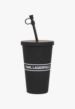 KARL LAGERFELD LOGO TO-GO CUP - Gourde - black