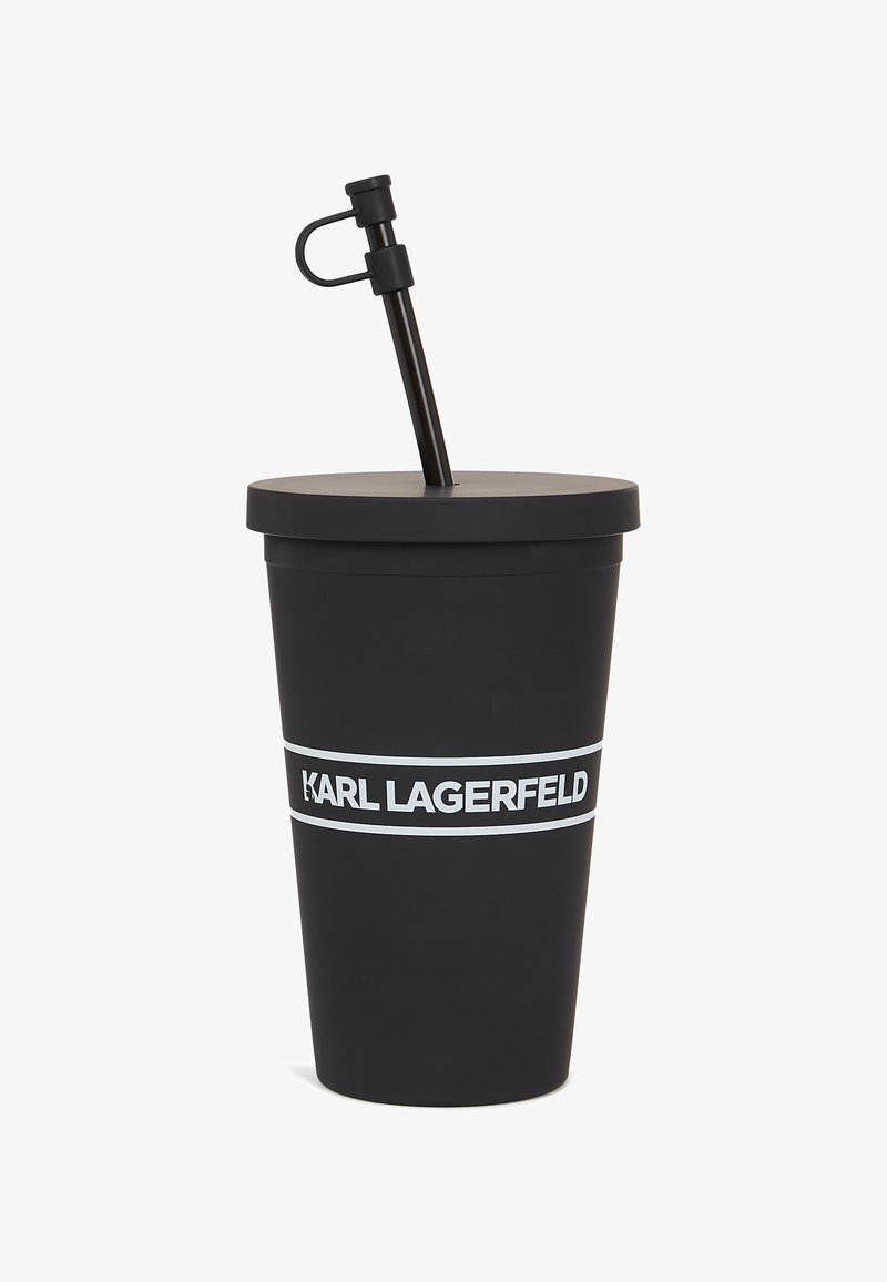 KARL LAGERFELD LOGO TO-GO CUP - Gourde - black