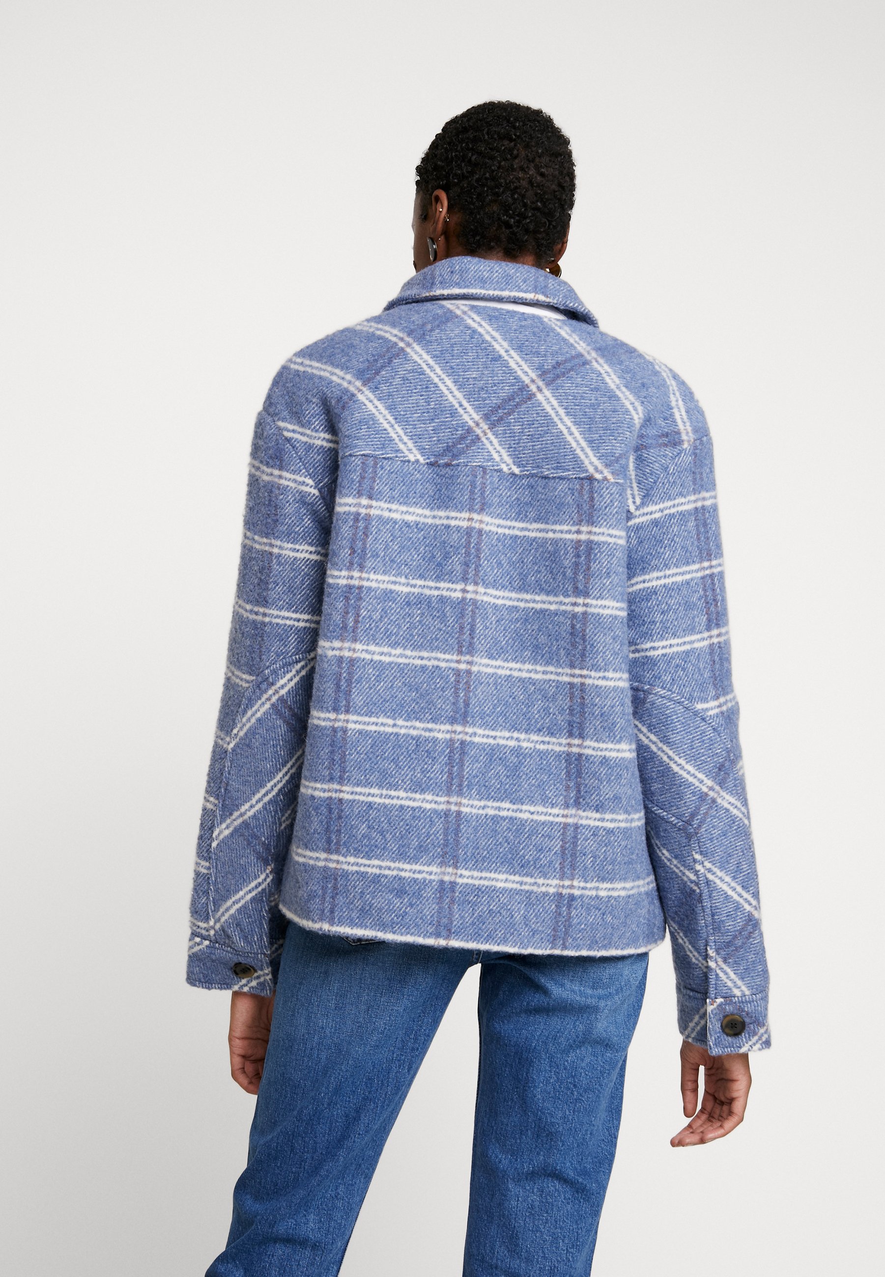 Samsøe Samsøe LEONIE JACKET Lett jakke zen blueblå Samsøe Samsøe LEONIE JACKET Lett jakke zen blueblå