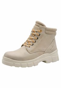 Tamaris Stivaletti con plateau - antelope