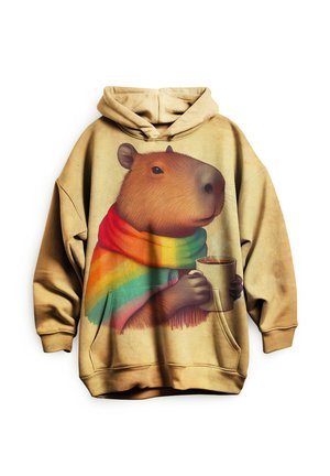 Mr. GUGU & Miss GO, BLANKET CAPYBARA - Sweatshirt - beige