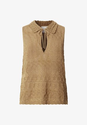 Pepe Jeans, W11 ALMA TOP - Top - lace beige