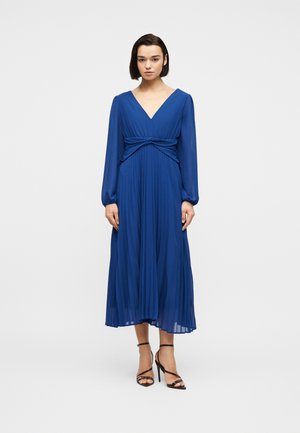 VIURA V NECK MIDI DRESS - Robe longue - mazarine blue