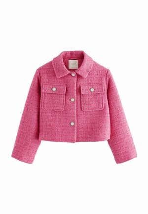 CROP SPARKLE  - REGULAR FIT - Könnyű dzseki - pink
