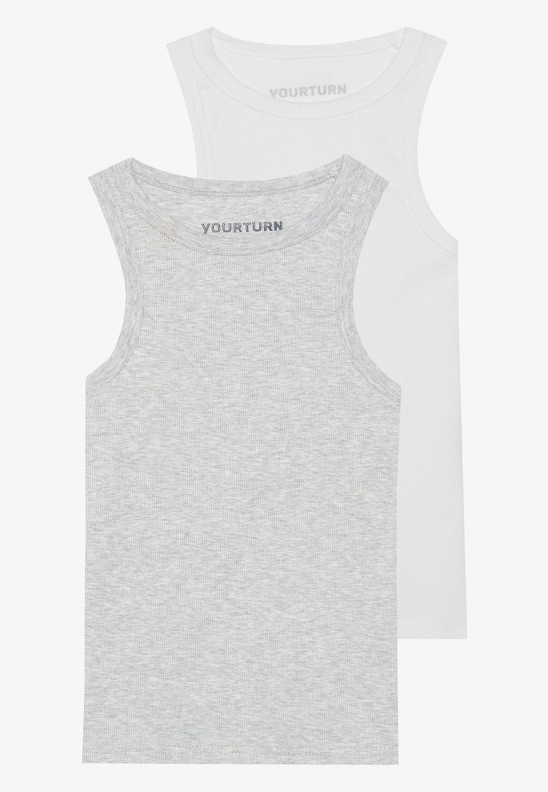 YOURTURN Top blanco