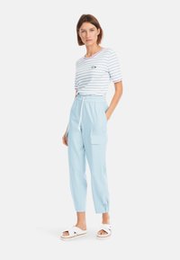 Marc Cain T-Shirt print - soft sky blue