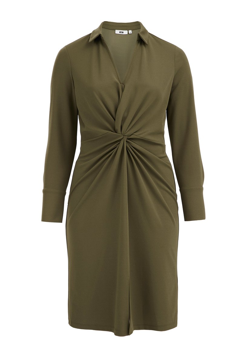 WE Fashion Jerseyjurk kaki