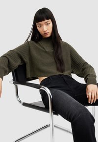 AllSaints MARGETTA - Stickad tröja - khaki green