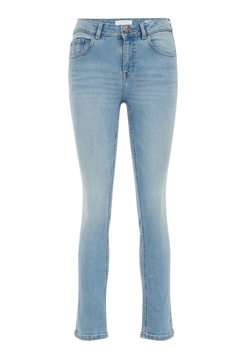 WE Fashion Slim fit jeans lichtblauw WE Fashion Slim fit jeans lichtblauw