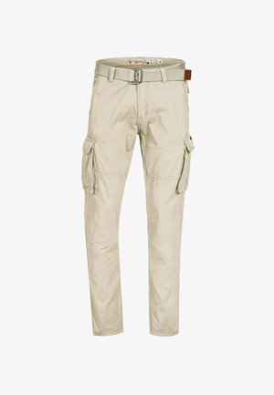 INDICODE JEANS, PASCAN - Cargohose - fog