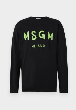 MSGM T-shirt à manches longues - black