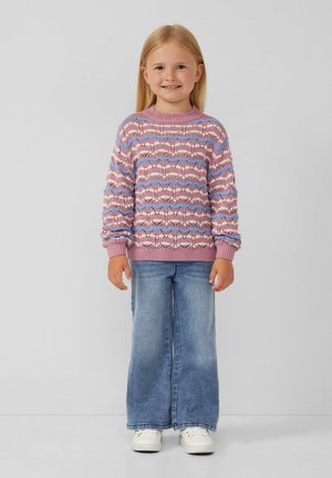 Wide Leg - blau