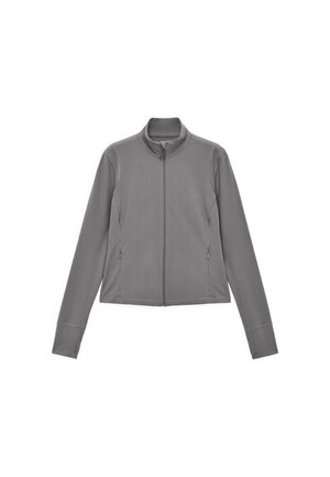 ARKET, SOFT STRETCH ZIP  - Veste de survêtement - dark grey