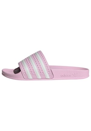 ADILETTE - Pool slides - orchid fusion   cloud white   orchid fusion