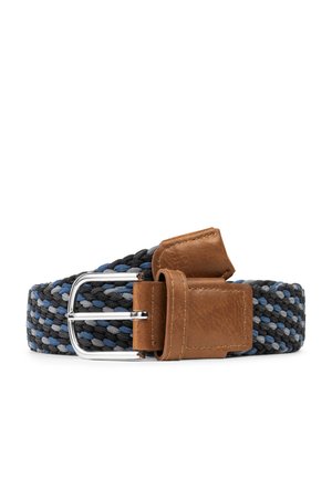 ANDERS - Flechtgürtel - navy
