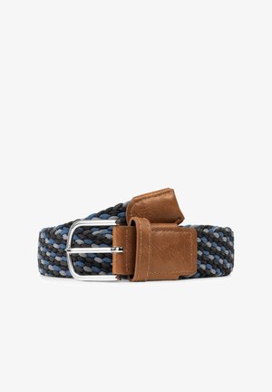 INDICODE JEANS ANDERS - Cinturón trenzado - navy