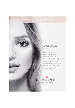 ANTI-DARK SPOT & BRIGHTENING FACE MASK - Masque visage - -