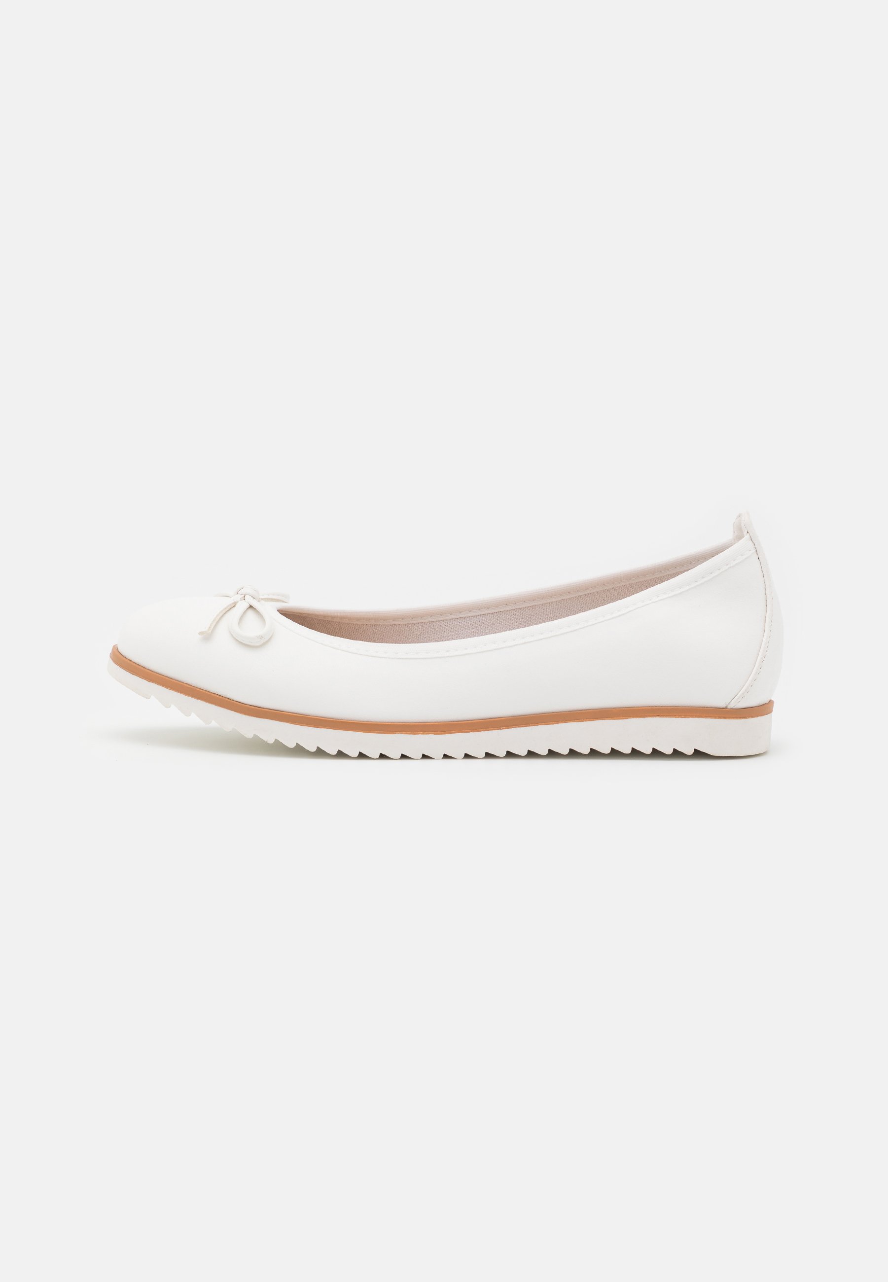 Ballerines TOD'S En Cuir Blanc Taille 36.5 - Occasion Très Peu Portées - Italie