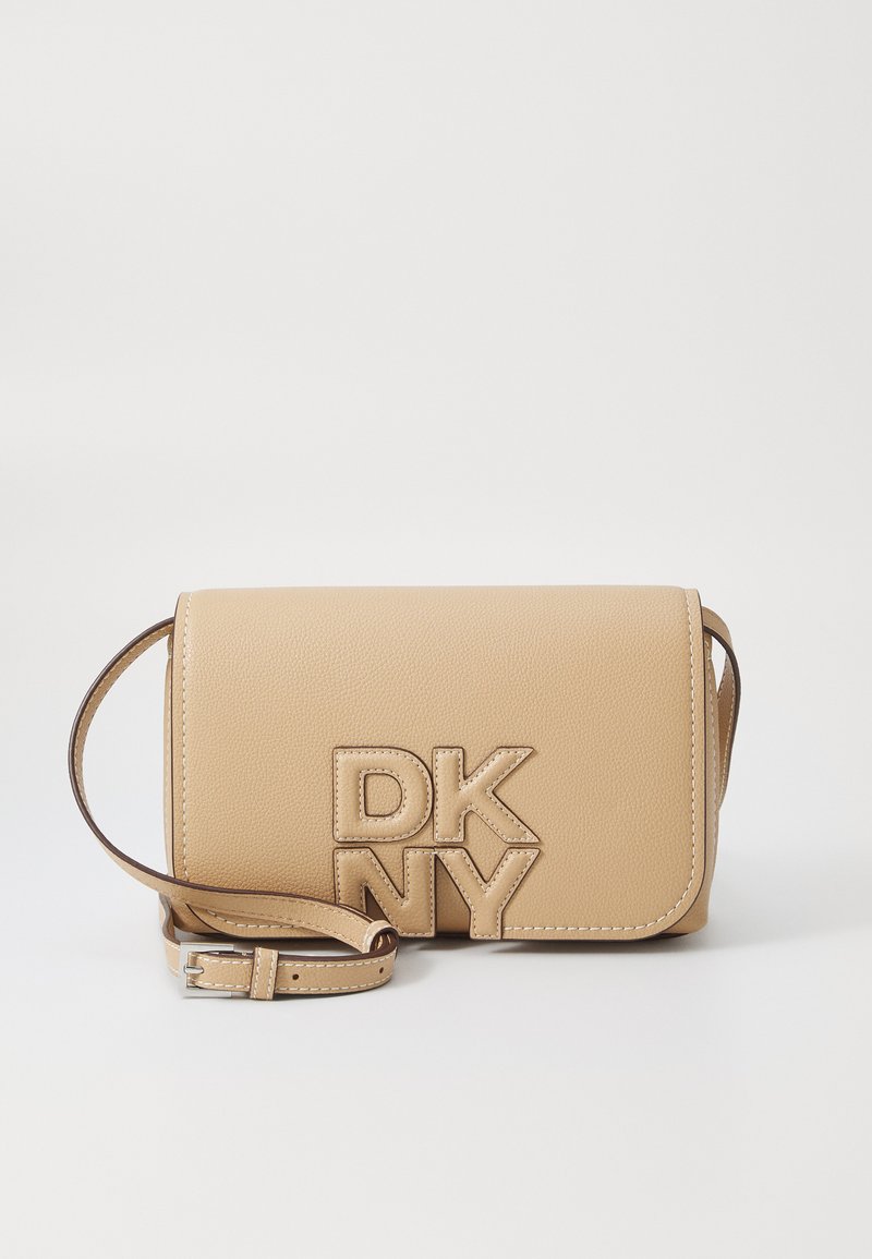 DKNY NICOLE - Keresztpántos táska - cappuccino
