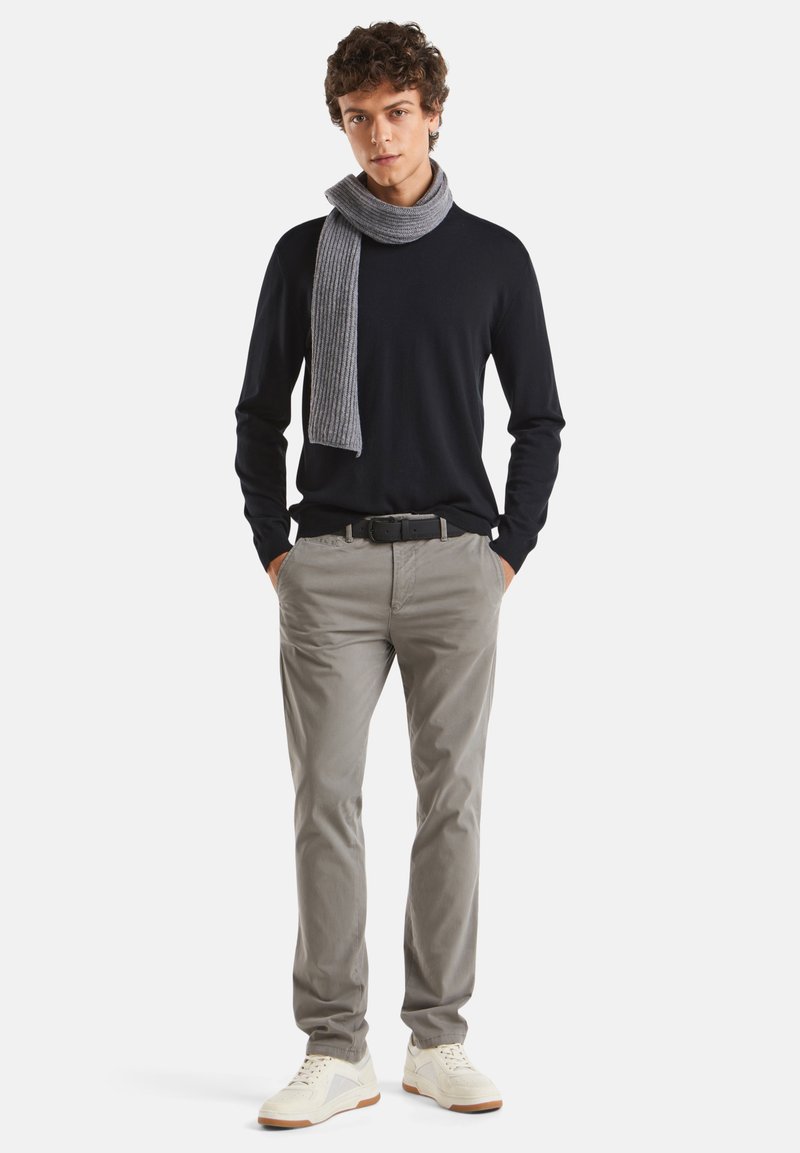 United Colors of Benetton Jersey con capucha - grey/gris United Colors of Benetton Jersey con capucha - grey/gris