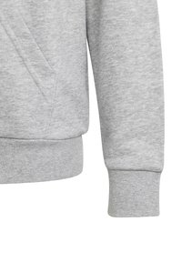 adidas Performance Felpa con cappuccio - medium grey heather/white