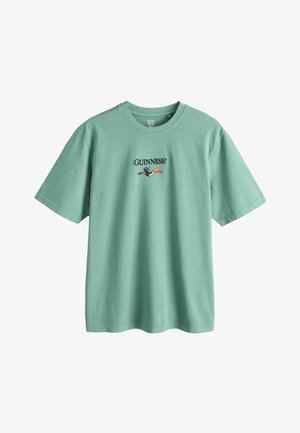 Next, REGULAR FIT - RELAXED FIT GUINNESS LICENCE T-SHIRT . - T-Shirt print - dark green