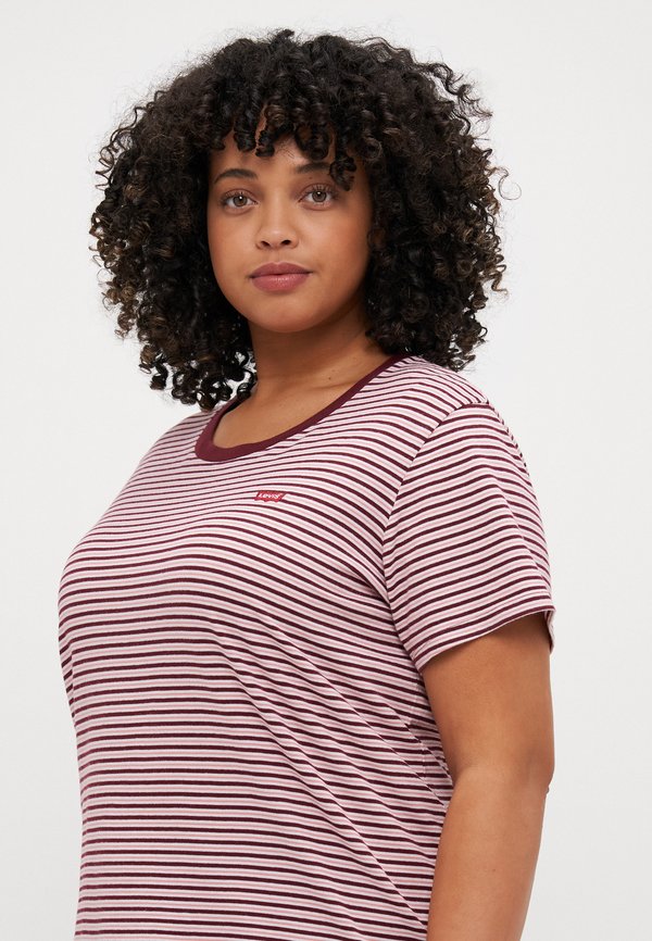 PERFECT TEE RAITA - Basic T-shirt - zinfandel2