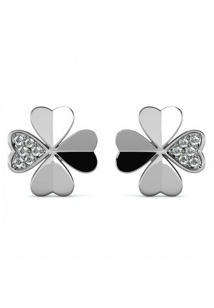CLOVER PETAL  - Oorbellen - argenté couleur / cristal