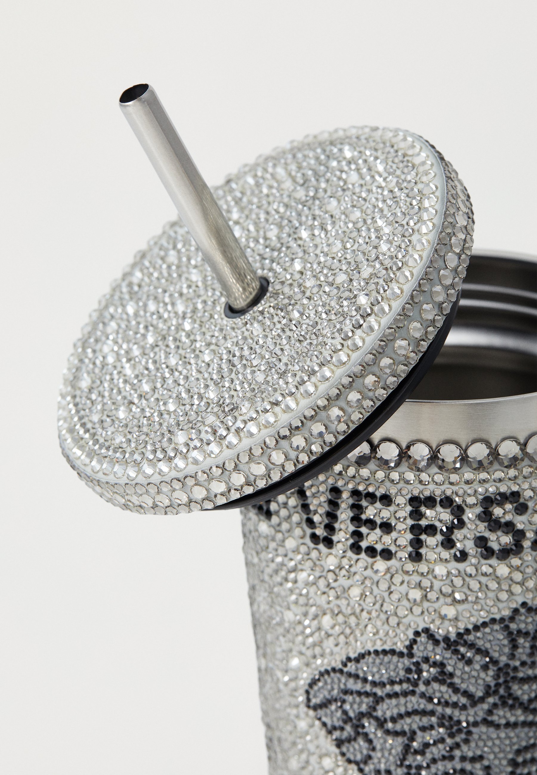 Versace DECORATIVE ITEMS MEDUSA STUDS - Thermal flask - silver