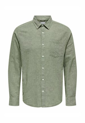 Only & Sons ONSCAIDEN LIFE REG PKT NOOS - Marškiniai - swamp