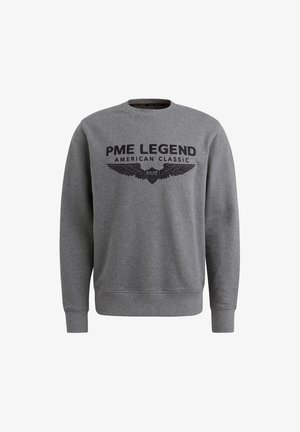 AMERICAN LOGO - Športni pulover - grey melee