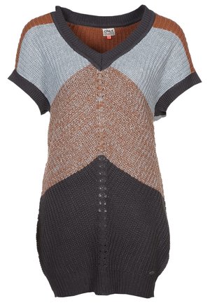 Pullover - mottled light grey