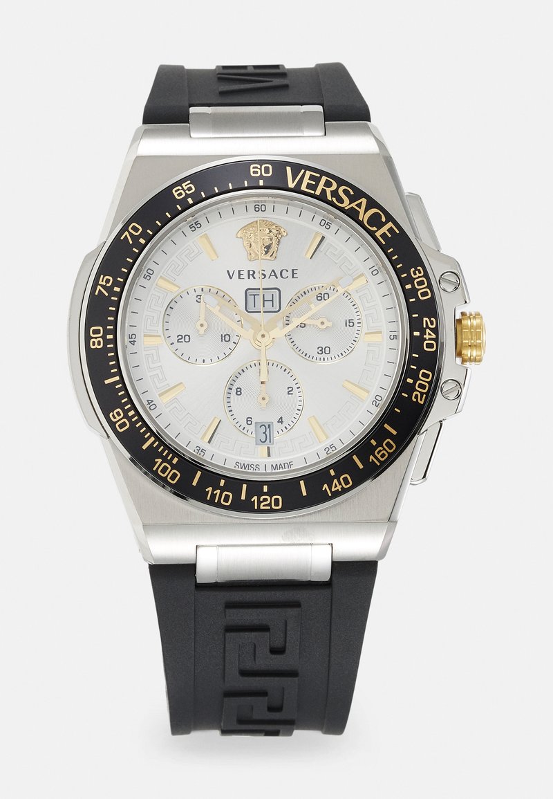 Versace Watches - GRECA EXTREME CHRONO - Kronografklokke - black/silver-coloured, Forstørre