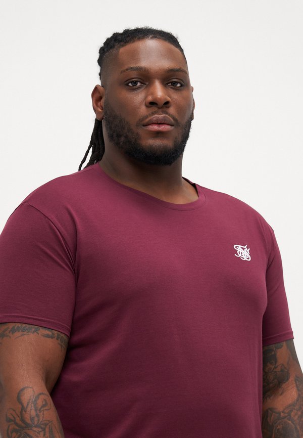 EXTENDED GYM TEE - Basic T-shirt - burgundy4