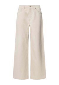 JAIMY - Wide leg - ecru linen