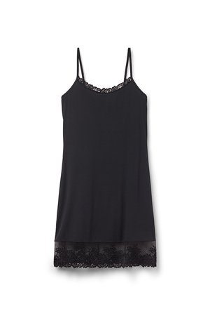 Intimissimi, PRETTY FLOWERS - Camisón - black