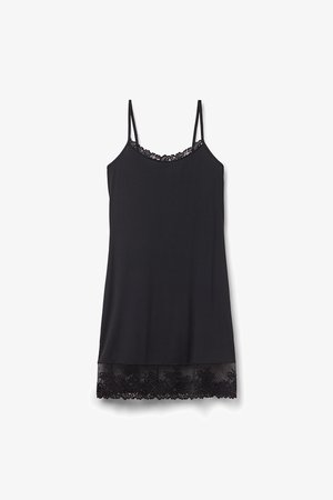 Intimissimi, PRETTY FLOWERS - Camisón - black