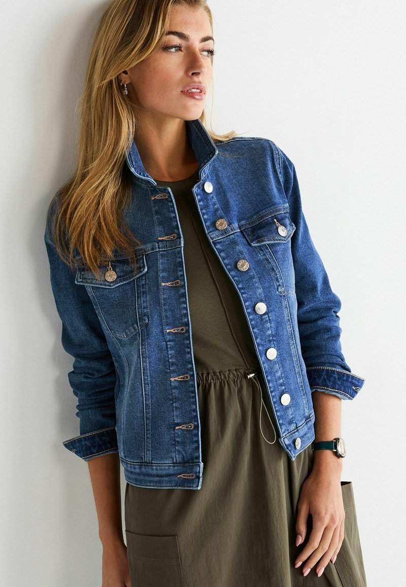 Next Traper jakna - mid blue wash