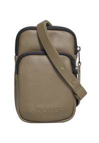s.Oliver IN OPTIK - Umhängetasche - cognac