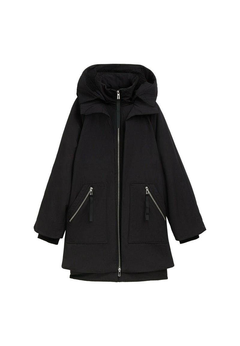 Tom Tailor Denim Parka zwart