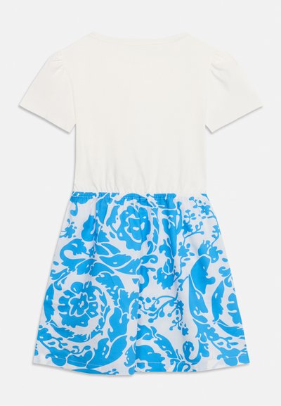 Versace DRESS BAROCCO KIDS MEDUSA - Φόρεμα ημέρας - white/azure blue