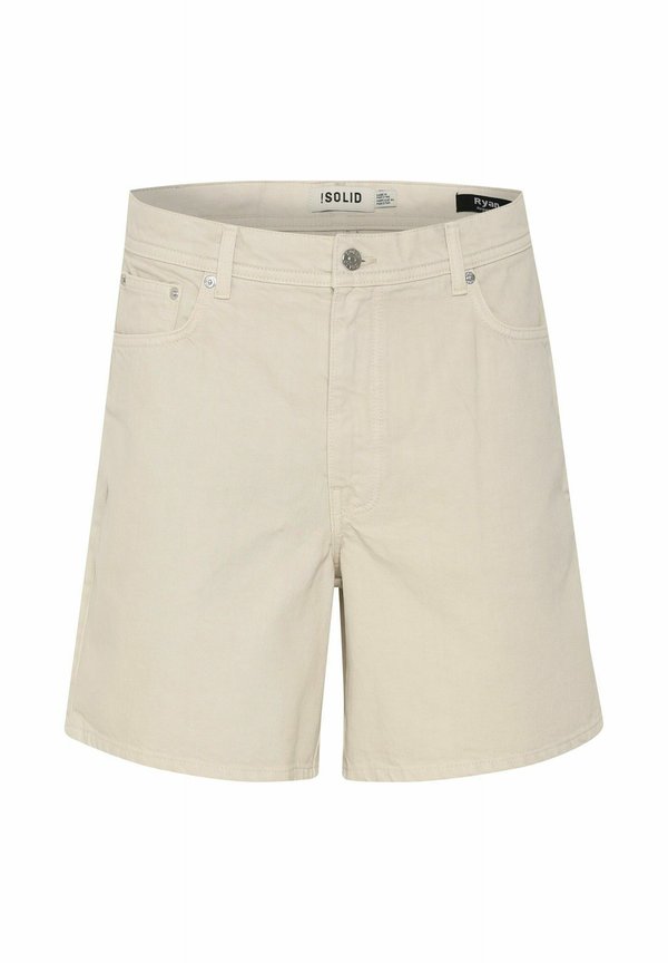 SDRYAN REGULAR FIT - Denim shorts - oatmeal2