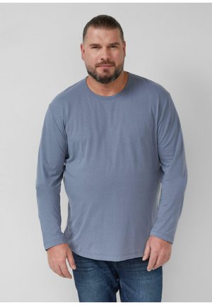 Langarmshirt - blassblau